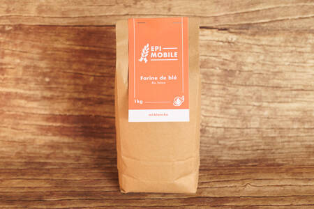 Farine de blé mi-blanche 1kg BIO