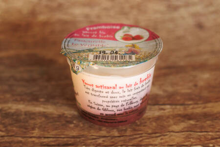 yogourt brebis framboise ferme 125 g BIO