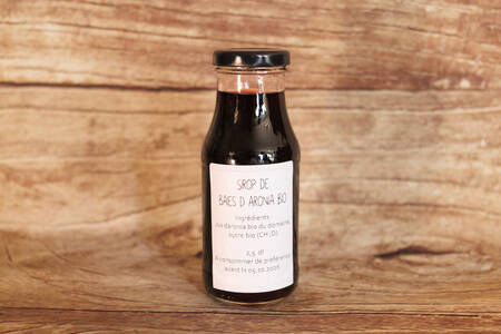 Sirop d'aronia 25 cl BIO