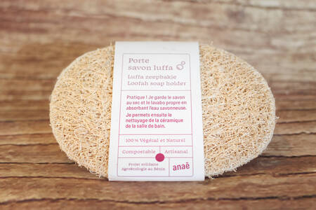 porte savon luffa rond  