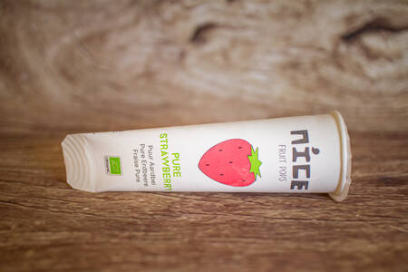 glace à l'eau fraise 60 ml BIO