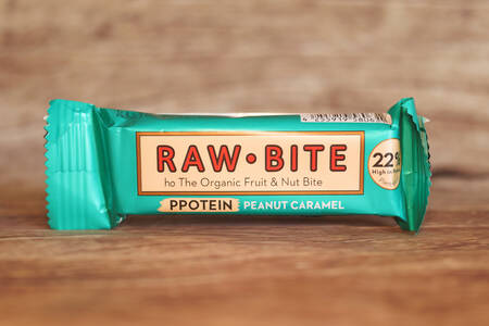 barre cacahuète et caramel