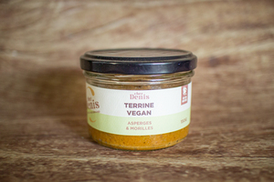 terrine végan asperges vertes & morilles 125 g 