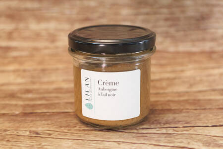 Caviar d' Aubergine à l'ail noir 120 g BIO