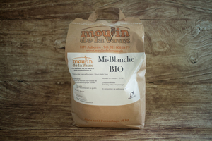 Farine de blé mi-blanche 5 kg BIO