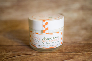 Déodorant crème peau sensible, vanille 50 g BIO