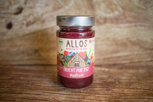 confiture 75% fruits fruit des bois 250 g BIO