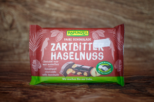 Chocolat noir 60% aux noisettes entières 100 g BIO